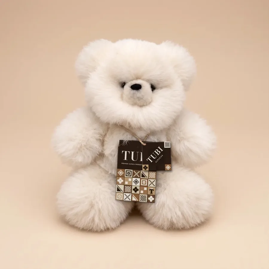 Alpaca bears in White, alpaca fur