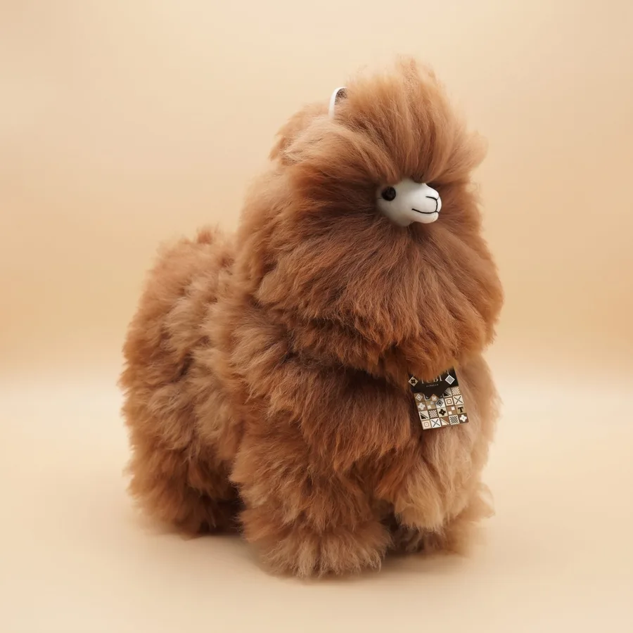 Untrimmed in Hazelnut, alpaca fur