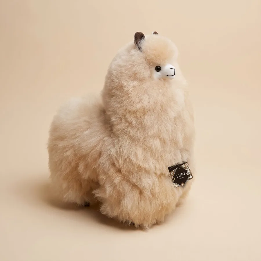 Naturals en Blond, piel de alpaca