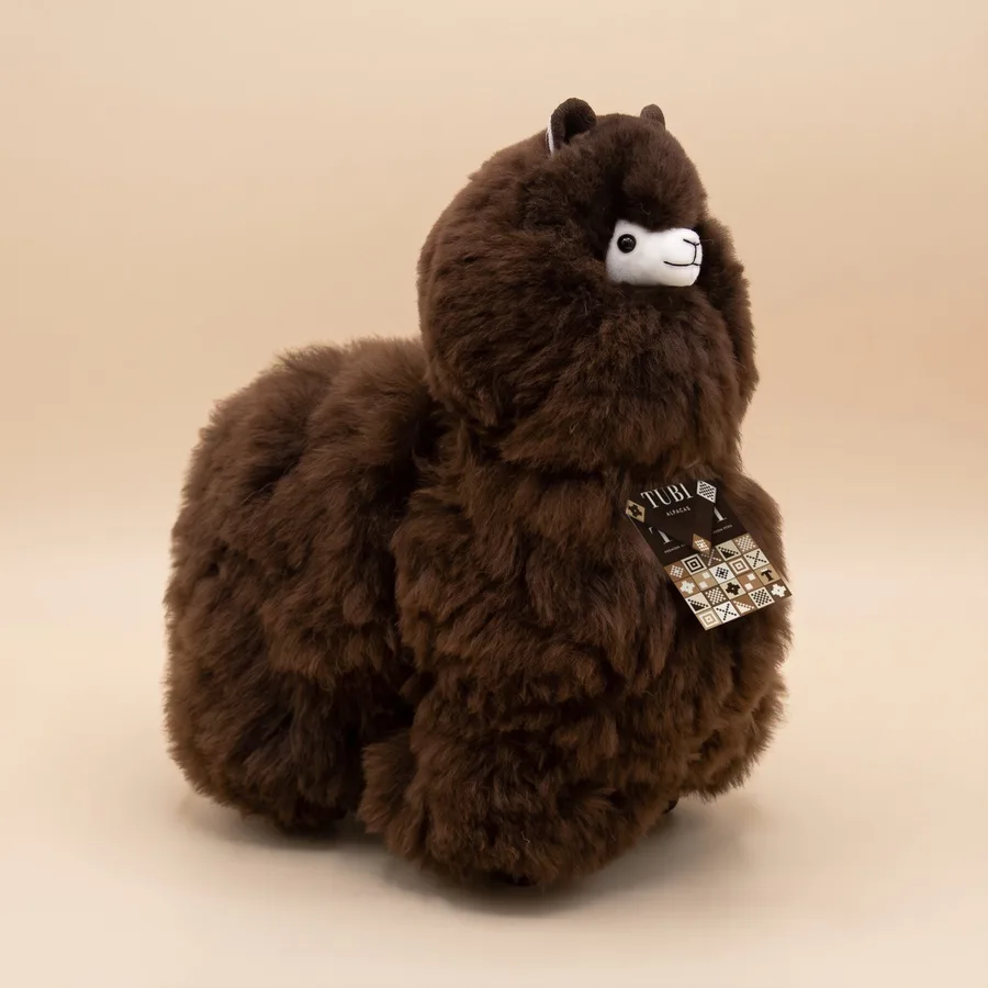 Naturals en Chocolate, piel de alpaca