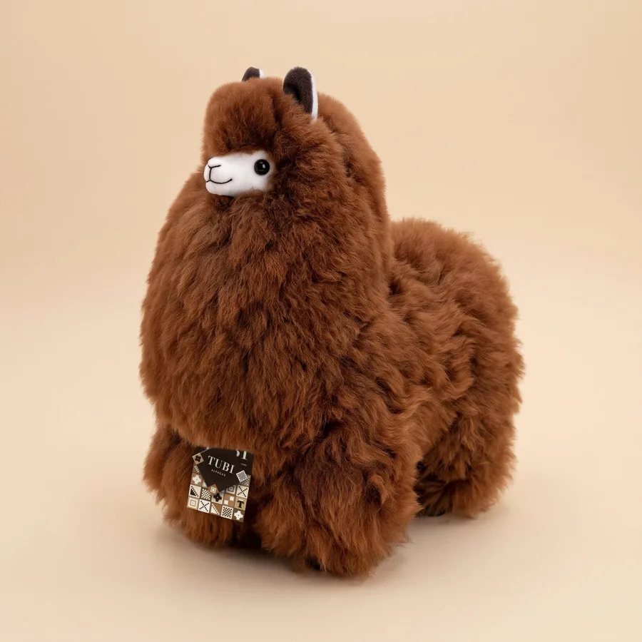 Naturals en Walnut, piel de alpaca